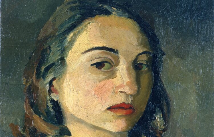 Autoritratto, 1946 olio su tela, cm 31 x 23 Archivio Accardi Sanfilippo