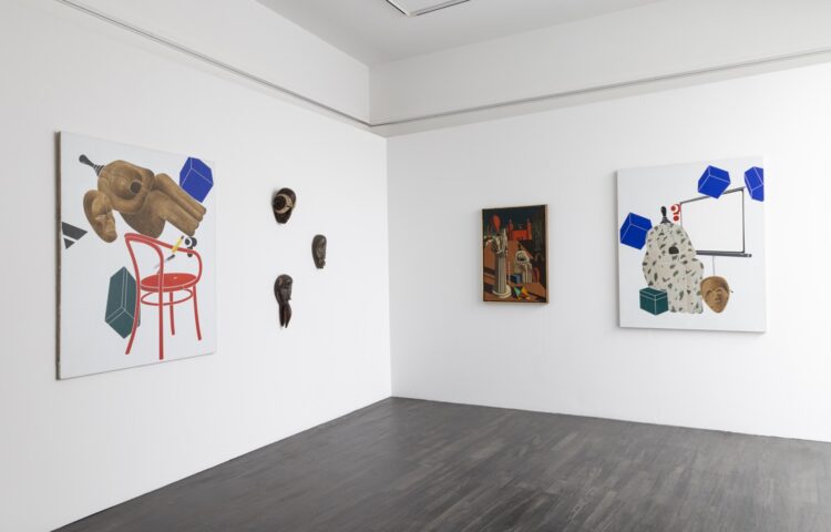 Emilio Tadini mostra Archeologia e Metafisica Galleria Gracis Milano Foto credit Fabio Mantegna